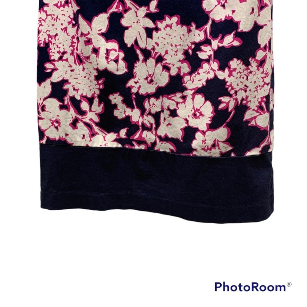 Tommy Hilfiger - Navy, Pink & White Floral Dress Size 0, EUC - Picture 10 of 14